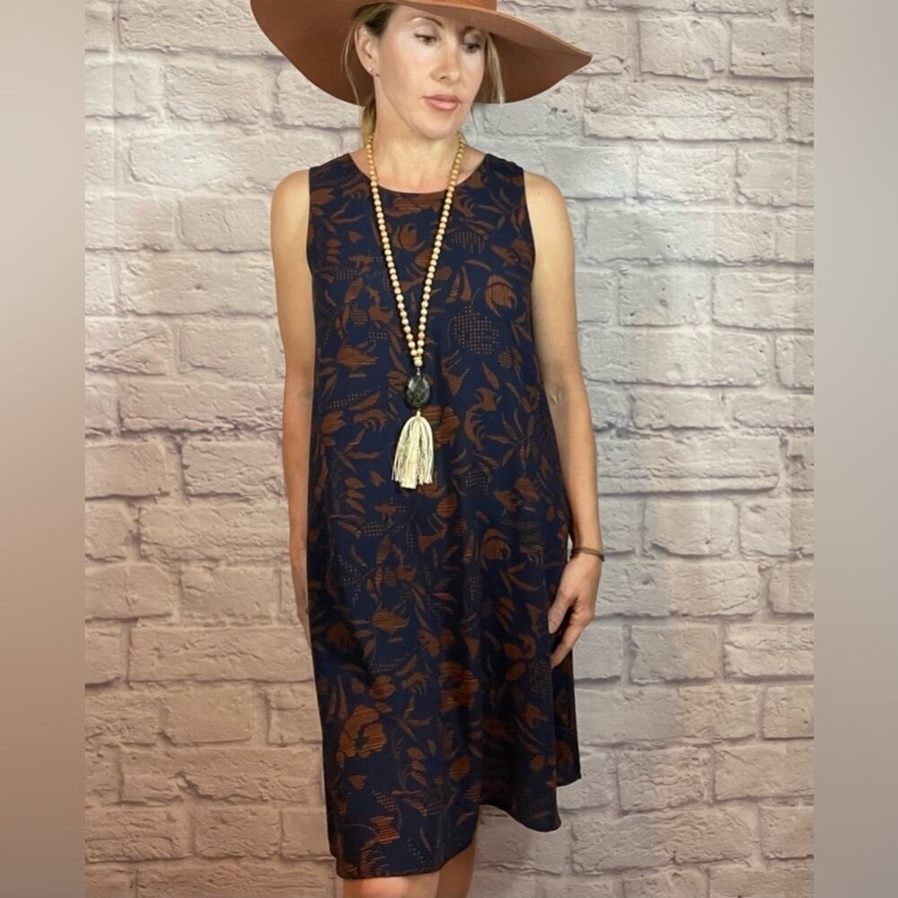 NWOT Halogen A-line shift dress